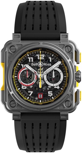 Bell & Ross Herreklokke BRX1 RS18 Experimental Sort/Gummi