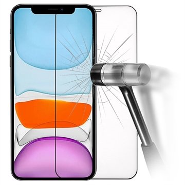 iPhone 12/12 Pro Beskyttelsesglass 9H, 0.2mm Svart Kant