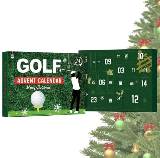 2026 Golf Julekalender   24 Overraskelser til jul de beste jule  og halloween gavene til fedre sønner slektninger og venner