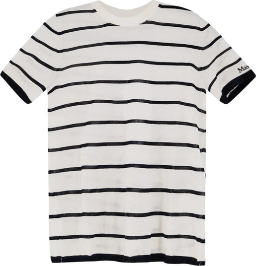 Max Mara Dame Topper Hvit M,
