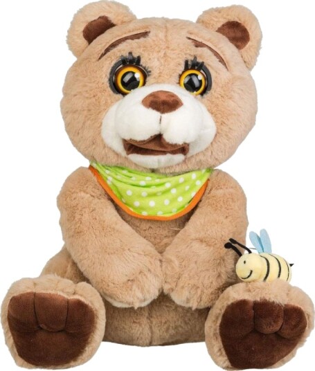 Interaktiv Historieforteller Plysjbamse 35cm Hugo Interaktiv Historieforteller Plysjbamse 35cm Hugo