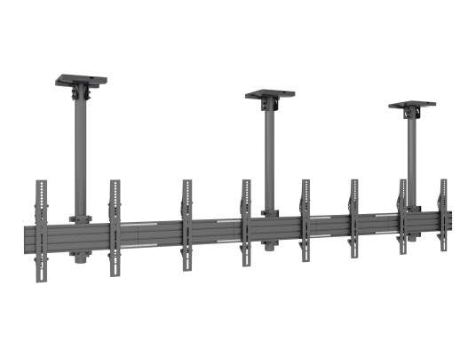 Multibrackets M Menu Board Mount Pro MBC4X1U monteringssett - for 4 LCD-skjermer - svart Multibrackets M Menu Board Mount Pro MBC4X1U monteringssett - for 4 LCD-skjermer - svart