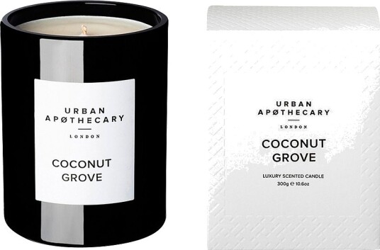 Urban Apøthecary Luxury Candle Coconut Grove Hvit