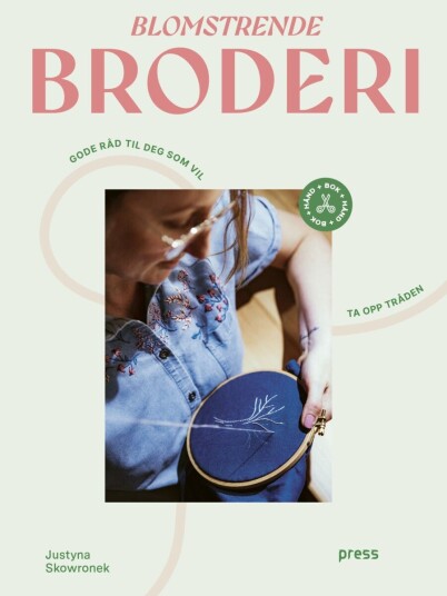 Blomstrende broderi