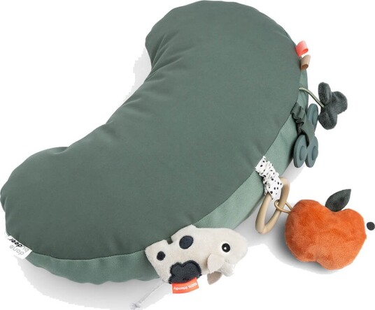 Done By Deer Tiny Farm Tummy Time Aktivitetsleke Green