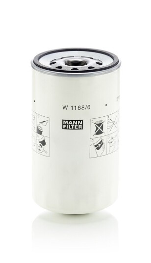 Oljefilter MANN FILTER W 1168/6 Oljefilter MANN FILTER W 1168/6