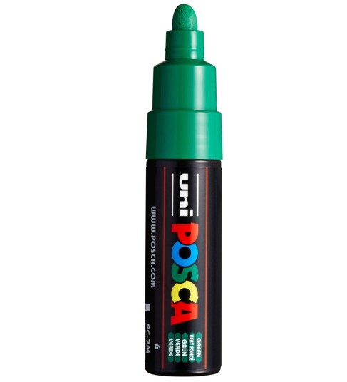 Posca Posca Marker PC-7M Broad Green Posca Posca Marker PC-7M Broad Green