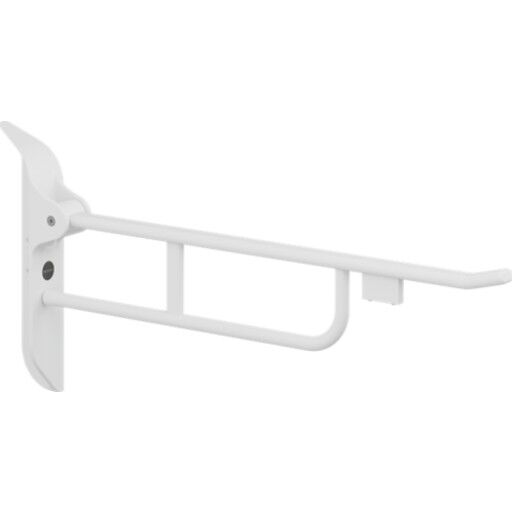 Pressalit Care Value II armstøtte 85 cm venstre hvit