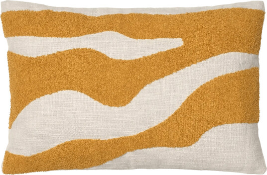 Broste Copenhagen Marlie Cushion Cover Yellow L 60CM Broste Copenhagen Marlie Cushion Cover Yellow L 60CM