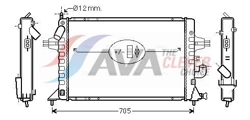 Radiator AVA Clever Choice OLA2294