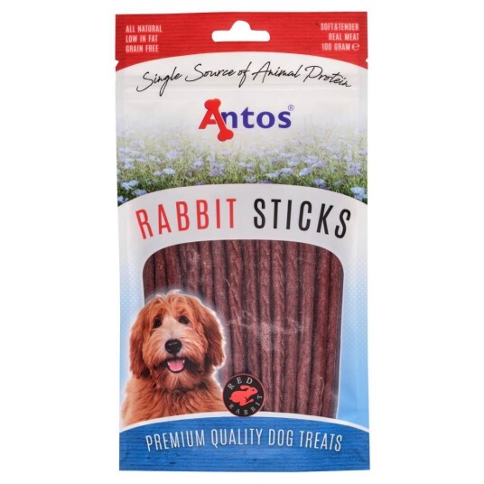 Antos Sticks Tyggepinner Kanin 100G