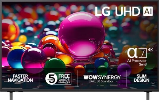LG UA75 50" 4K UHD Smart TV med 7 AI Processor og HDR LG UA75 50" 4K UHD Smart TV med 7 AI Processor og HDR