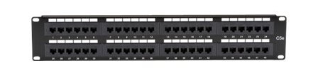Black Box Economy - Koblingspanel - Cat 6 - Rj-45 X 48 - 2U - 19" - For P/N: Cat6pc-025-Gr Cat6pc-025-Or Cat6pc-025-Rd Cat6pc-025-Wh Cat6pc-025-Yl
