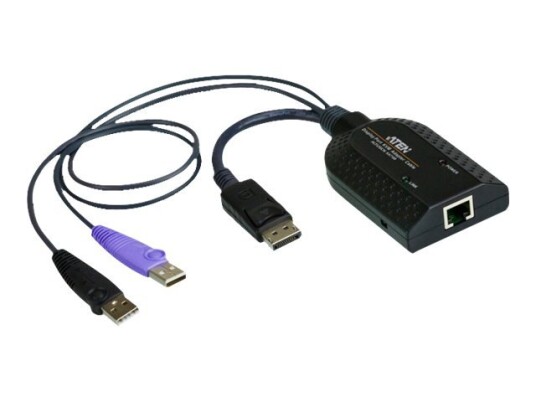 Aten Ka7169 Displayport Usb Virtual Media Kvm Adapter Cable With Smart Card Reader (Cpu Module) - Kvm / Lydutvider - Usb