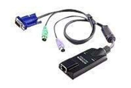 Aten KA7520 KVM Adapter for Tastatur, Video og Mus - Svart