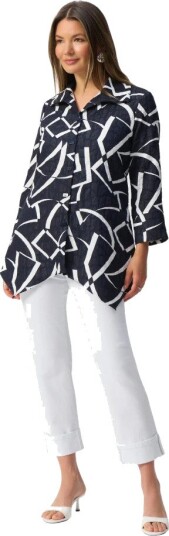Joseph Ribkoff Dame Bluser & Skjorter Flerfarget 3XL,