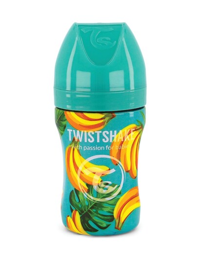 Twistshake Twistshake Anti-Colic Stainless Steel 260Ml Banana - Multi/patterned - ONE SIZE Twistshake Twistshake Anti-Colic Stainless Steel 260Ml Banana - Multi/patterned - ONE SIZE
