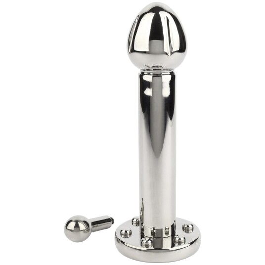 Mr. Steel Reamer Dildo Rotator 21 cm Silver