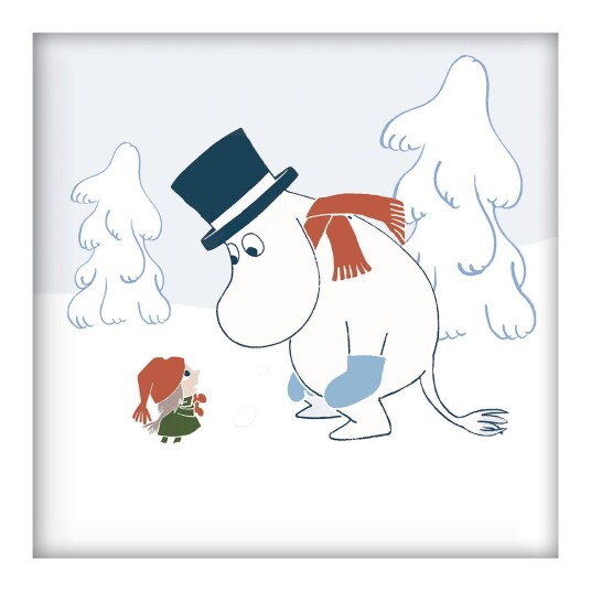Moomin Mummi Servietter Snøens Vidunder 33x33 cm
