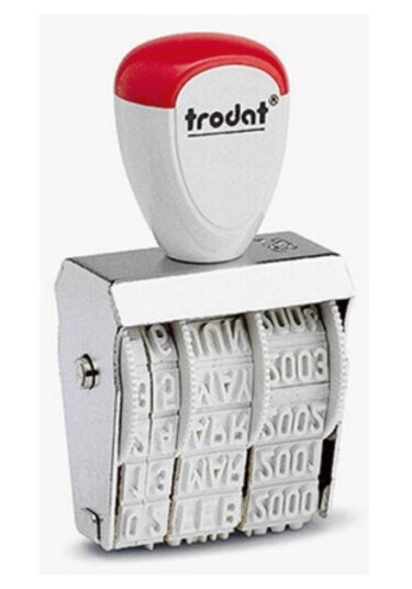 Trodat Classic 1010 Datostempel 26 X 4 Mm B X H Sølv