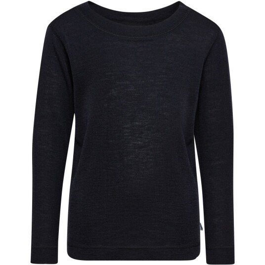Hummel Black Jr Ull Rib T-Shirt L/S 110 Hummel Black Jr Ull Rib T-Shirt L/S 110