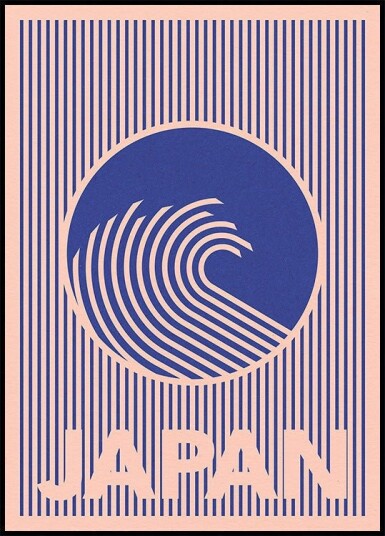 Great Wave of Japan Plakat Plakat / 30x40cm
