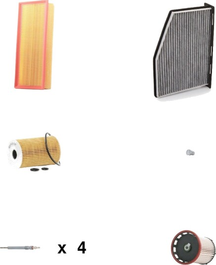 Servicepakke RIDEX 4682P11148