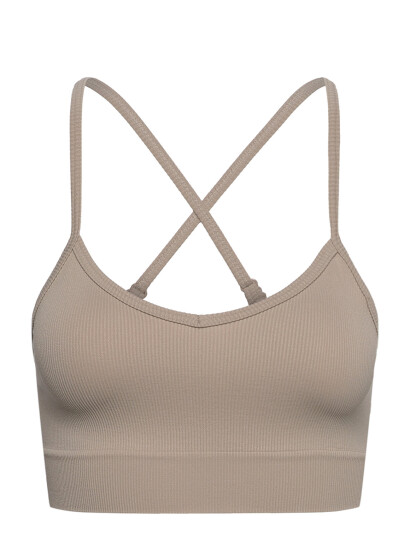 Craft Collective Rib Strap Sports Bra W - Beige - L/XL
