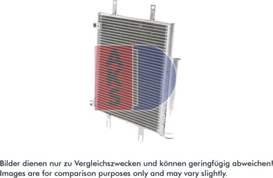 AKS DASIS 362010N Kondensator, klimaanlegg