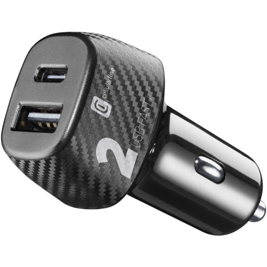 Cellularline Multipower 2 Pro+ 32W USB-Billader Svart