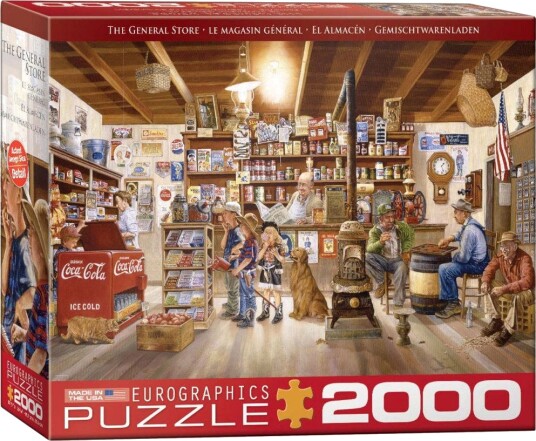 Eurographics Puslespill - 2000 brikker - The General Store