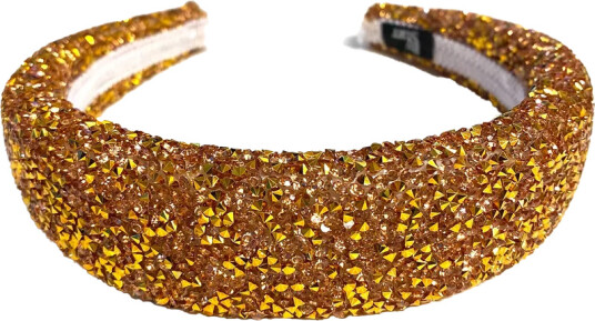 By Stær LIN Hairband Glitter Rust/Gold