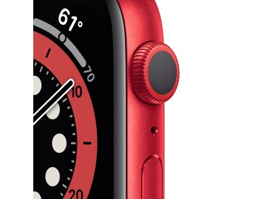 Apple Watch Series 6 GPS Smartklokke i Product Red 40 mm med Rød Aluminium og Sportsbånd Apple Watch Series 6 GPS Smartklokke i Product Red 40 mm med Rød Aluminium og Sportsbånd