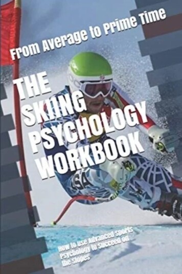 The Skiing Psychology Workbook Av Danny Uribe Masep