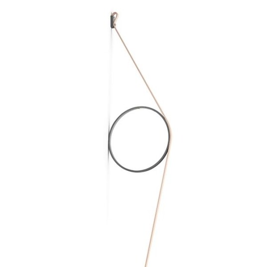 Flos Wirering Vegglampe Rosa/Grå
