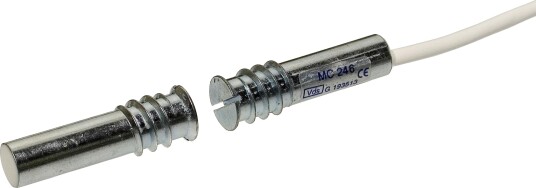Alarmtech MC 255-6 Magnetkontakt 1 Åpen Kontakt 6 M Kabel