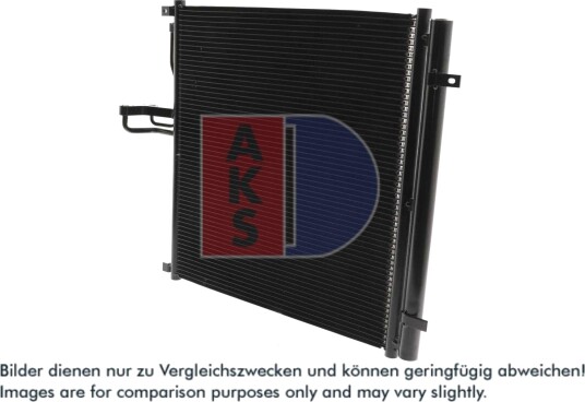 AKS DASIS 092092N Kondensator, klimaanlegg