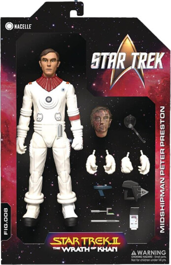 The Nacelle Company Star Trek II: The Wrath of Khan Peter Preston Action Figure The Nacelle Company Star Trek II: The Wrath of Khan Peter Preston Action Figure