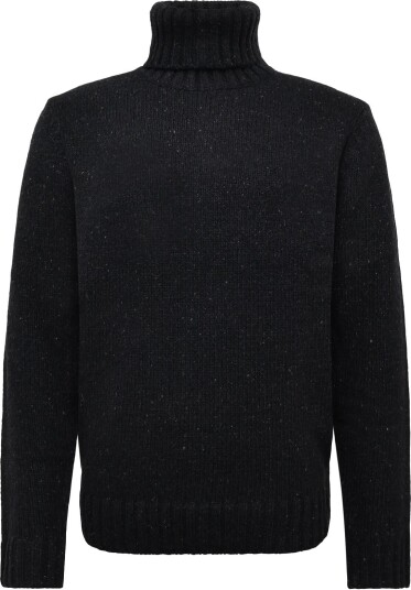 Revolution High Neck Sweater DARKNAVY L