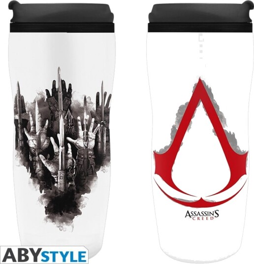 Abysse ASSASSIN'S CREED Crest Travel Mug Abysse ASSASSIN'S CREED Crest Travel Mug