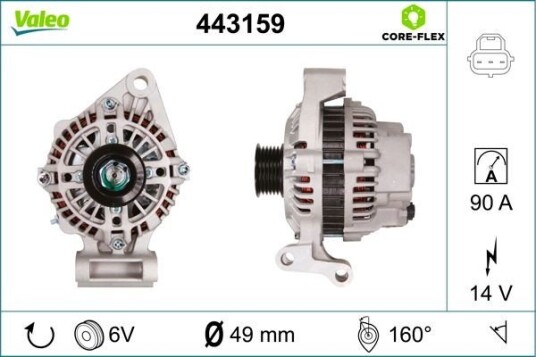Dynamo VALEO 443159 Dynamo VALEO 443159