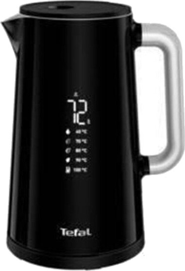Tefal KO851 Elektrisk Vannkoker 1,7 L 1800 W Svart Plast Tefal KO851 Elektrisk Vannkoker 1,7 L 1800 W Svart Plast