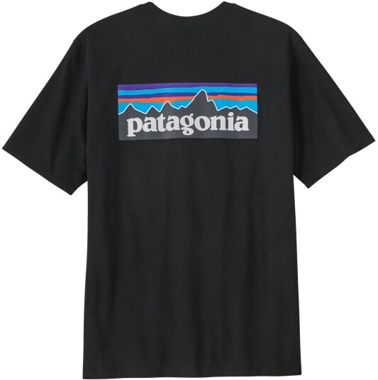 Patagonia Men's P-6 Logo Responsibili-Tee Sort L Man Patagonia Men's P-6 Logo Responsibili-Tee Sort L Man