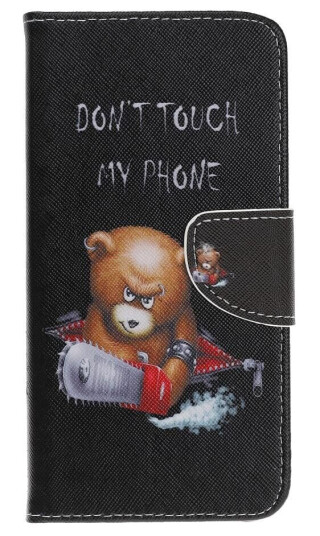 INCOVER Huawei Mate 30 Lite Skinndeksel med Lommebok - Tough Bear