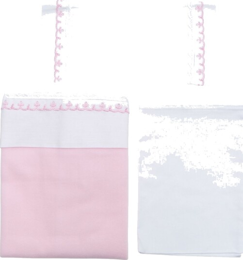 Asi Dukkesengetøy   70x47 cm   Hvit/Rosa   Asi   OneSize   Dukkesengetøy