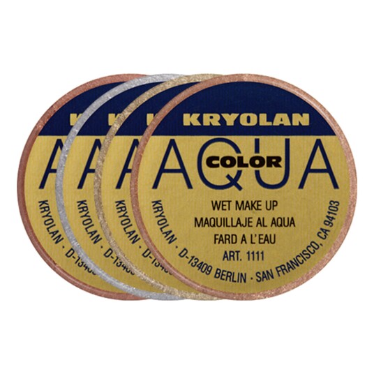 Buttericks Leco AB Kryolan Aquacolor Metallic - Sølv