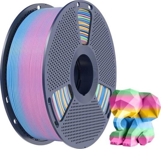 Sunlu PLA Filament Rainbow 04 1.75 mm 1 kg
