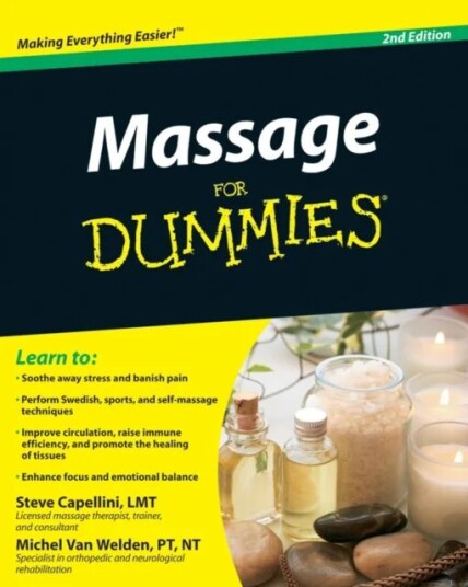 Massage For Dummies Av Steve Capellini, Michel Van Welden
