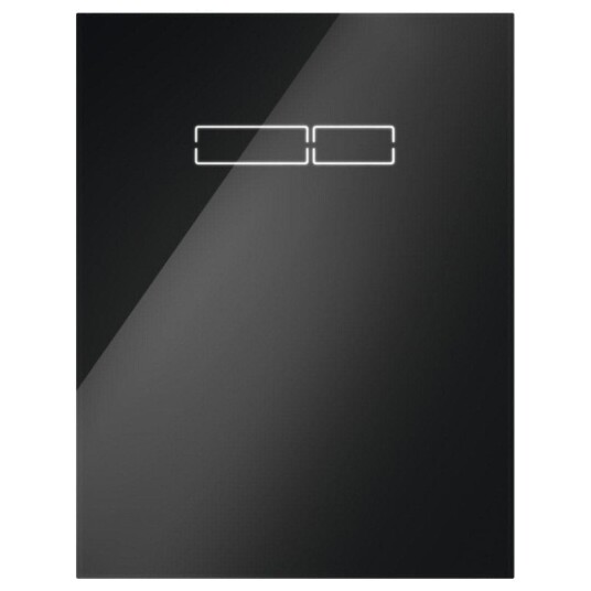 Tece Tecelux Wc Terminal Øvre Glassplate Sen Touch Bevegelsessensor Svart