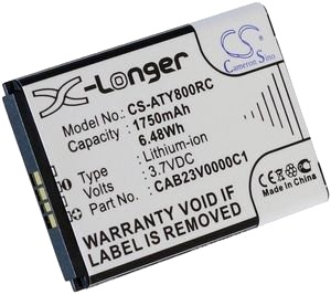 Batteri til Alcatel One Touch Y800 osv. erstatningsbatteri Batteri til Alcatel One Touch Y800 osv. erstatningsbatteri